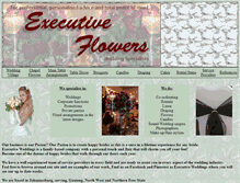 Tablet Screenshot of executiveflowers.co.za